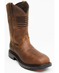 Ariat Men's Liberty 11" WorkHog® Western Work Boots - Broad Square Toe