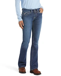 Ariat Women's Mid Rise Flame Resistant Boot Cut Jeans