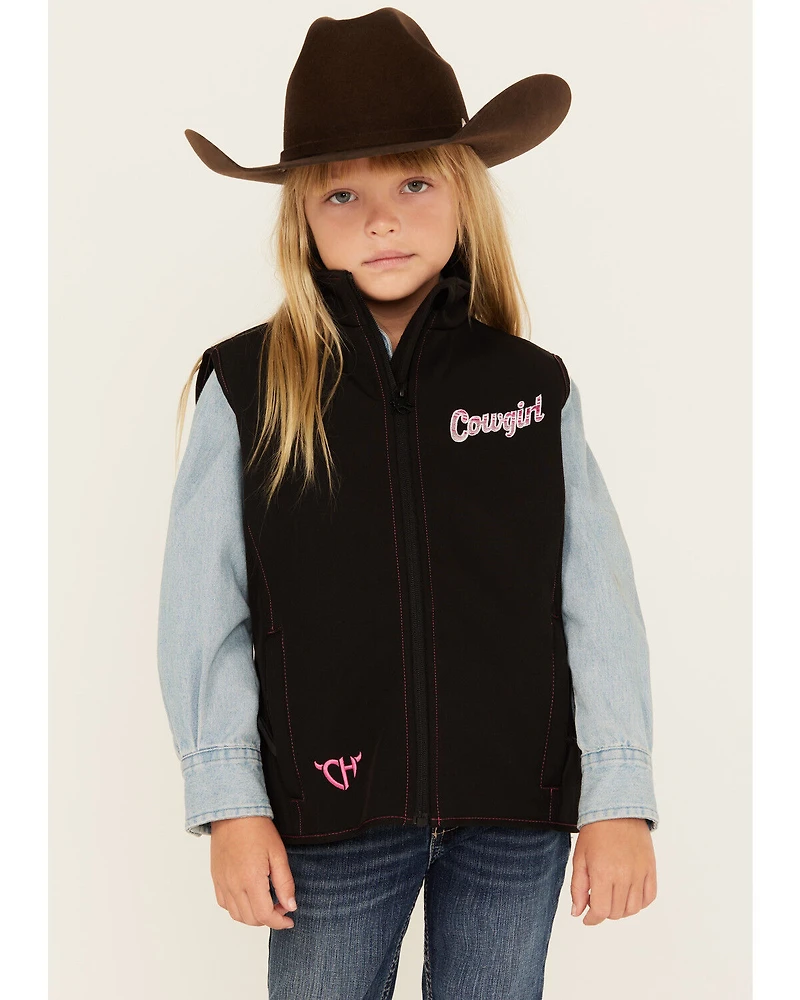 Cowgirl Hardware Girls' Sassy Cowgirls Vest