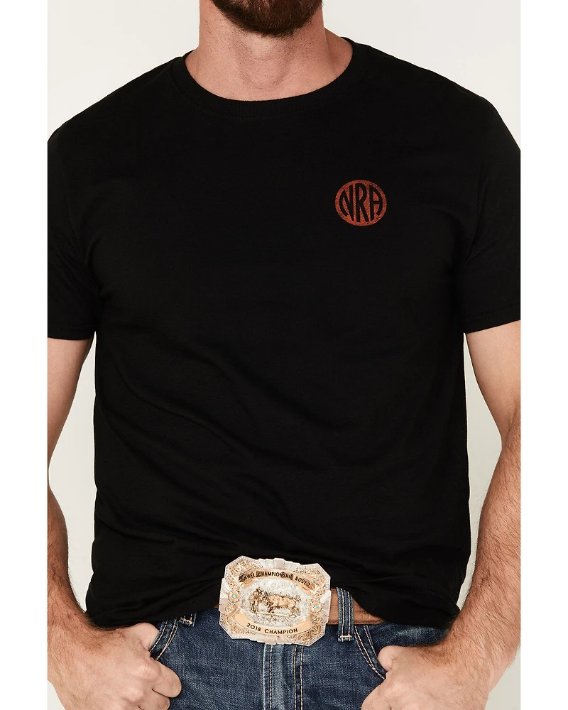 NRA Men's Freedom Eagle Short Sleeve Graphic T-Shirt