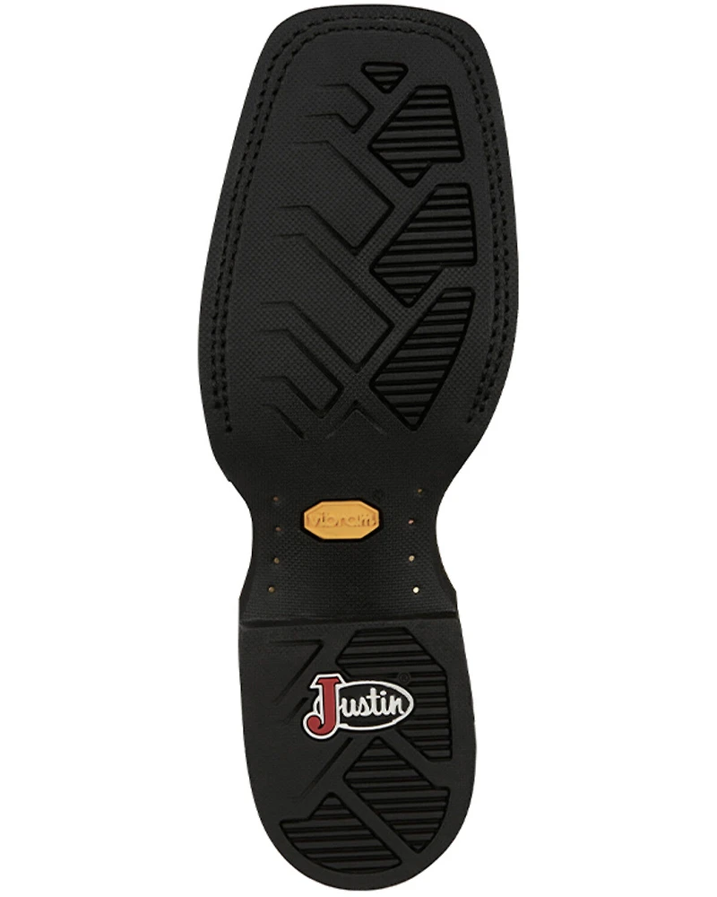 Justin Men's Show Stopper Wester Boots - Broad Square Toe