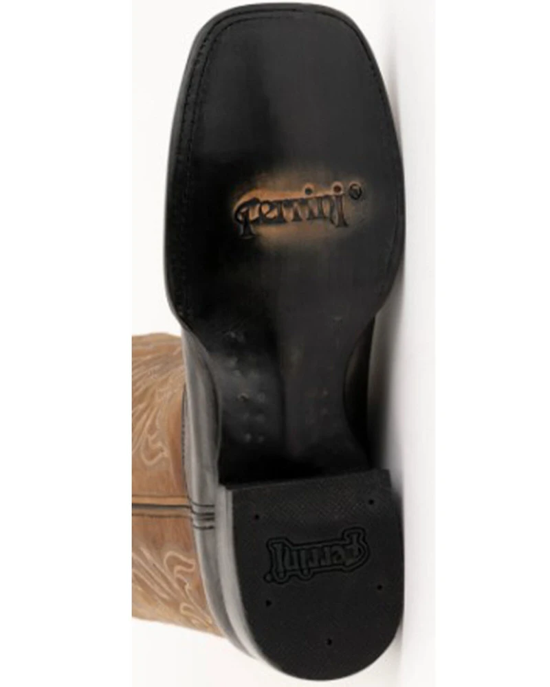 Ferrini Men's Colton Western Boot - Broad Square Toe