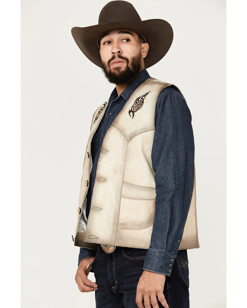 Kobler Leather Men's Eagle Vest