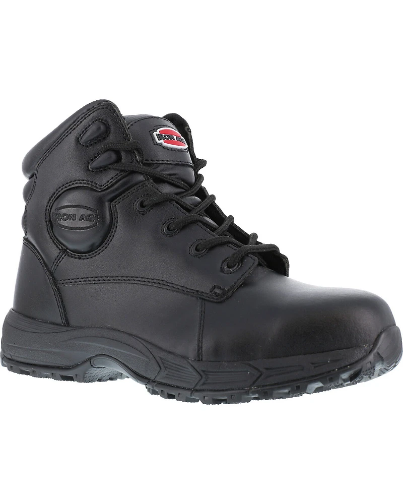 Iron Age Men's Ground Finish Work Boots - Steel Toe