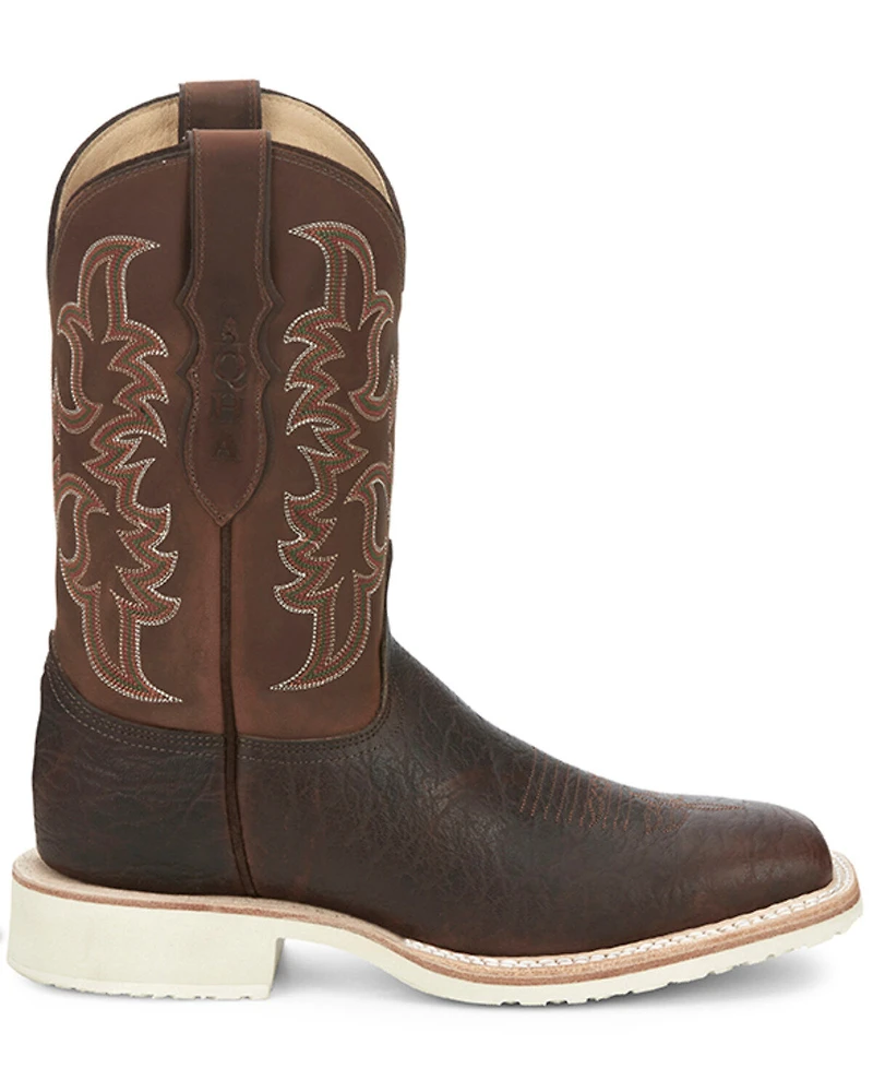 Justin Men's Western Boots - Broad Square Toe