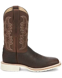 Justin Men's Western Boots - Broad Square Toe