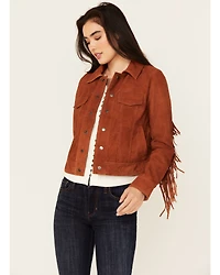 Idyllwind Women's Wynbrook Fringe Suede Jacket