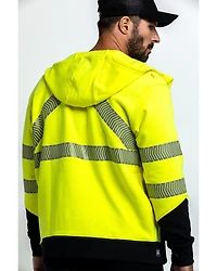 Ariat Men's FR Hi-Vis Full Zip Work Hooded Jacket