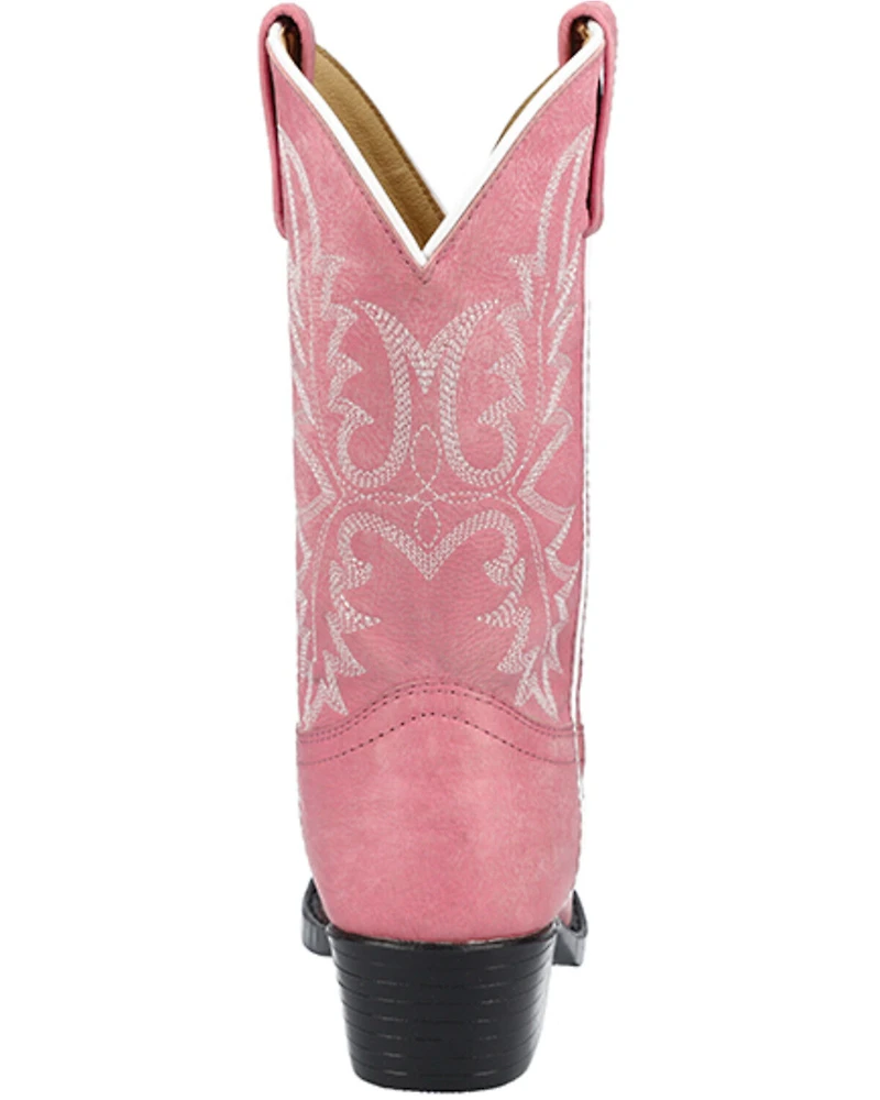 Smoky Mountain Little Girls' Denver Western Boots - Round Toe