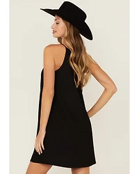 Wild Moss Women's Goddness Solid Mini Dress