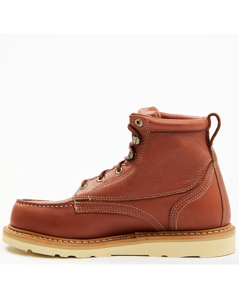 Hawx Men's USA Moc Wedge Value Work Boots - Soft Toe