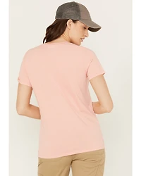 Carhartt Women's Relaxed Fit Lightweight Short Sleeve V Neck T-Shirt