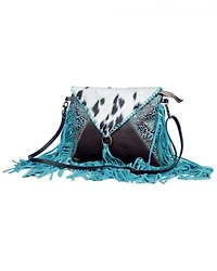 Myra Bag Women's Effervescence Leather & Hair-on Tooled Bag