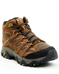 Merrell Men's Moab 3 Mid Waterproof Hiker Work Boots - Soft Toe