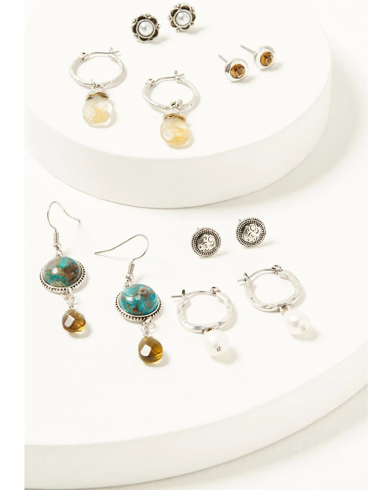 Shyanne Women's Gemma Earring Set - 6 Piece
