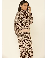 Velvet Heart Women's Leopard Jogger Pants