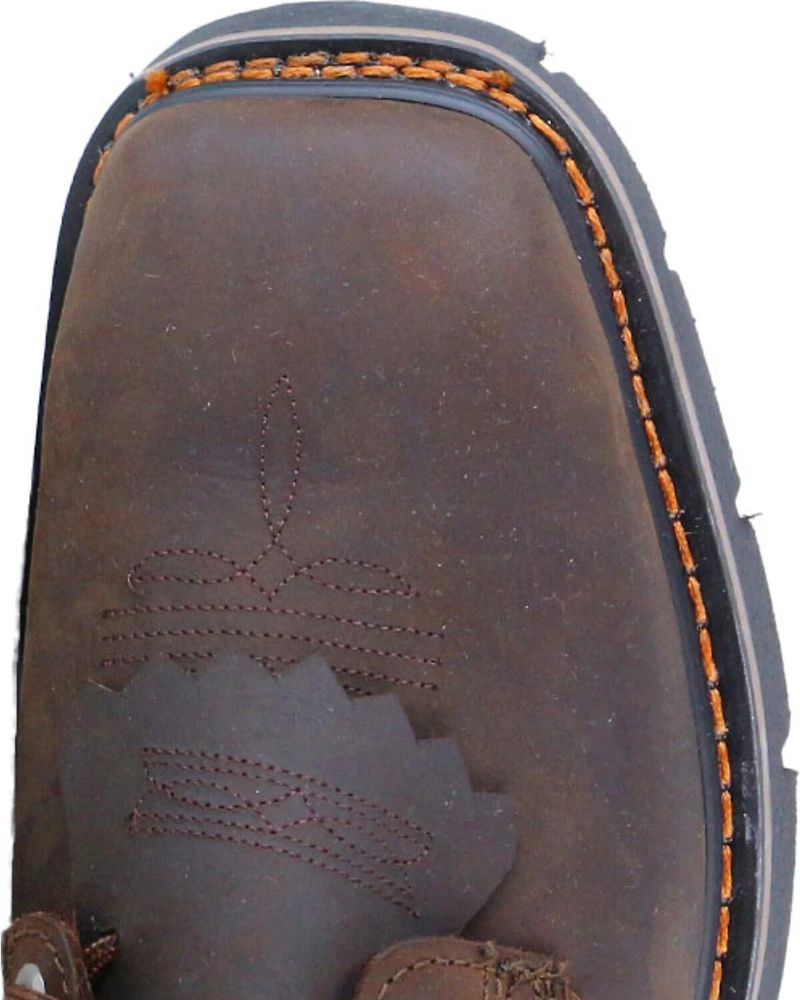 Cody James Men's Mustang Lace-Up Kiltie Work Boots - Soft Toe