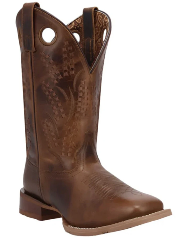 Laredo Women's Dream Weaver Western Boots - Broad Square Toe
