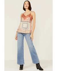 Miss Me Women's Patchwork Lace Cami