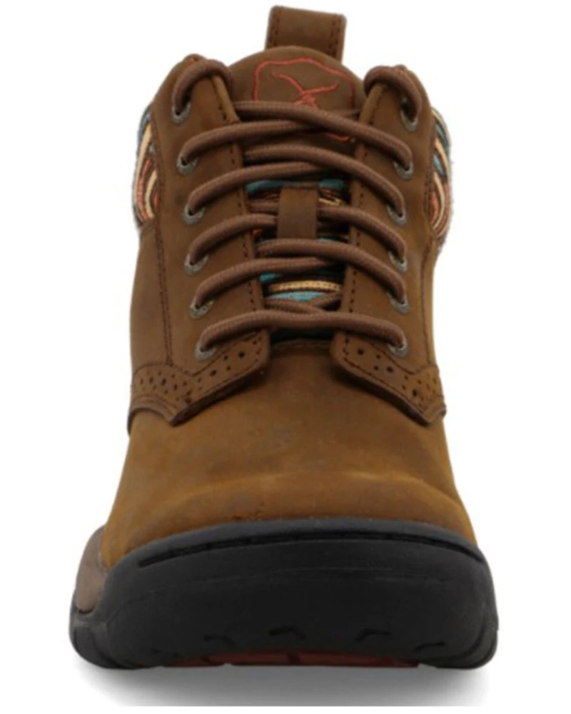 Twisted X Women's 4" All Around Lace-Up Hiking Work Boot - Round Toe