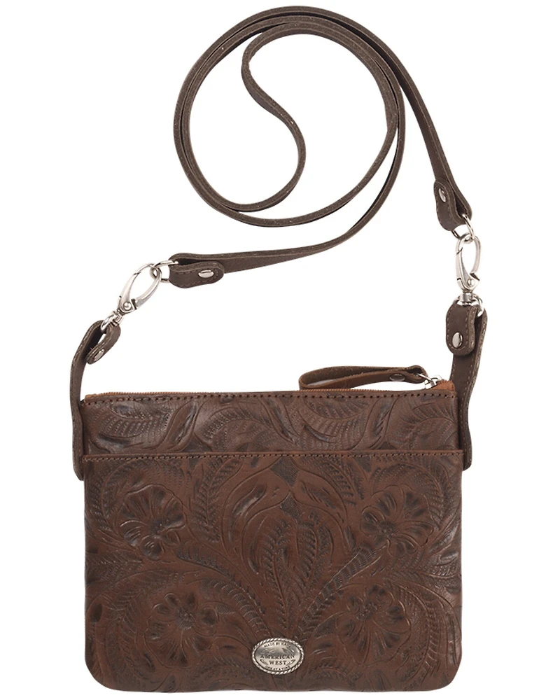 American West Women's Trail Rider Hip Crossbody Bag