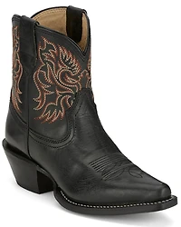 Justin Vintage Women's Isabella Western Booties - Snip Toe