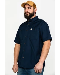 Carhartt Men's Rugged Flex® Rigby Short Sleeve Work Shirt