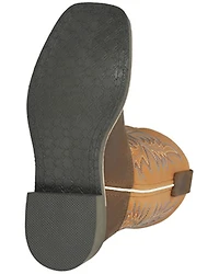 Smoky Mountain Little Boys' Adobe Western Boots - Broad Square Toe