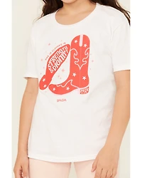 Kerusso Girls' Strength And Dignity Short Sleeve Graphic Tee