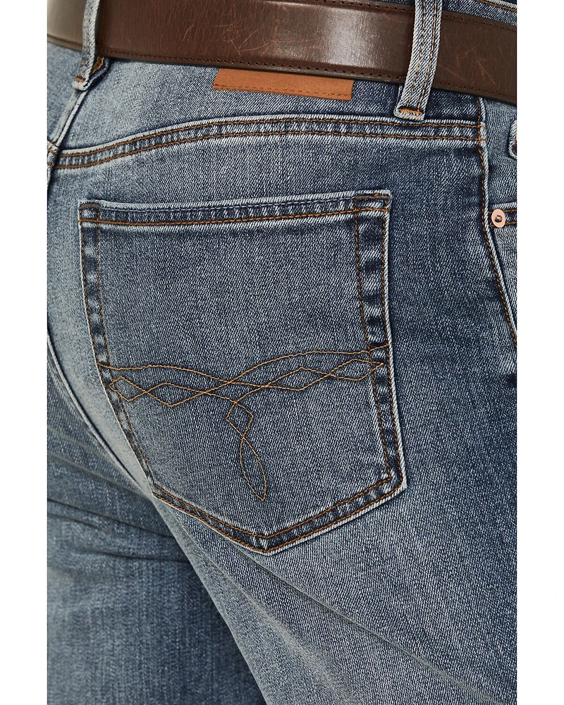 Blue Ranchwear Men's Dorado Wash Bronson Slim Straight Stretch Denim Jeans