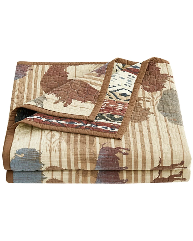 HiEnd Accents 3pc Home On The Range Reversible Quilt Set - Full/Queen
