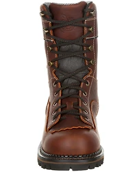Georgia Boot Men's Amp LT Waterproof Logger Boots - Round Toe