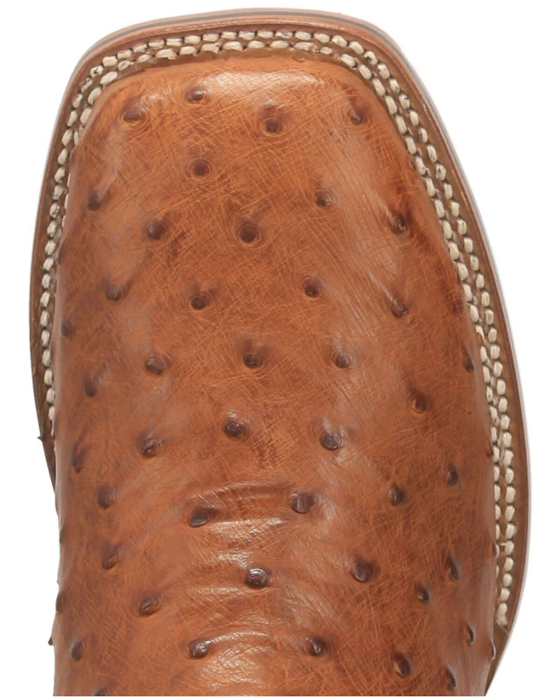 Dan Post Men's Brown Alamosa Western Boots - Broad Square Toe