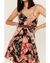 Band of the Free Women's Can't Buy A Thrill Floral Print Mini Dress
