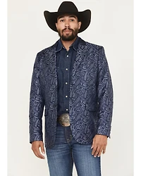 Panhandle Men's Paisley Print Slim Sportcoat