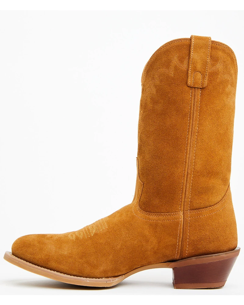 Laredo Men's Larkin Suede Water Resistant Western Boots - Round Toe