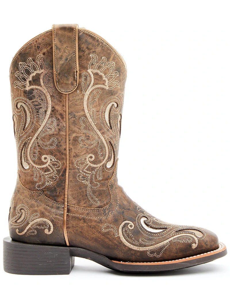 RANK 45® Women's Melody Western Performance Boots - Broad Square Toe