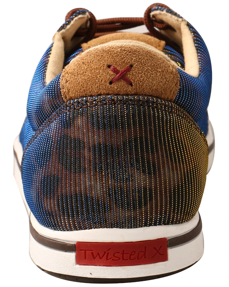 Twisted X Women's Leopard Casual Sneakers - Moc Toe