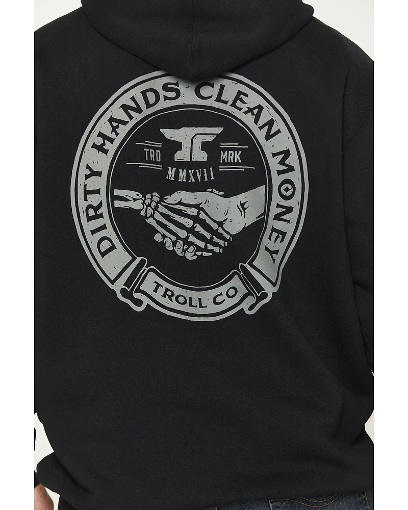 Troll Co Men's FR Haggler Graphic Hooded Sweatshirt - Big