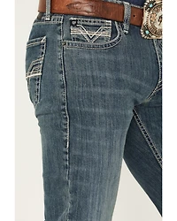Rock & Roll Denim Men's Revolver Medium Wash Slim Straight Reflex Jeans