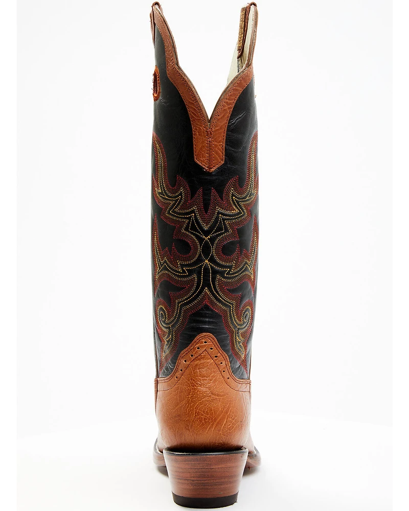 Hondo Boots Men's Spanish Shoulder Western - Round Toe