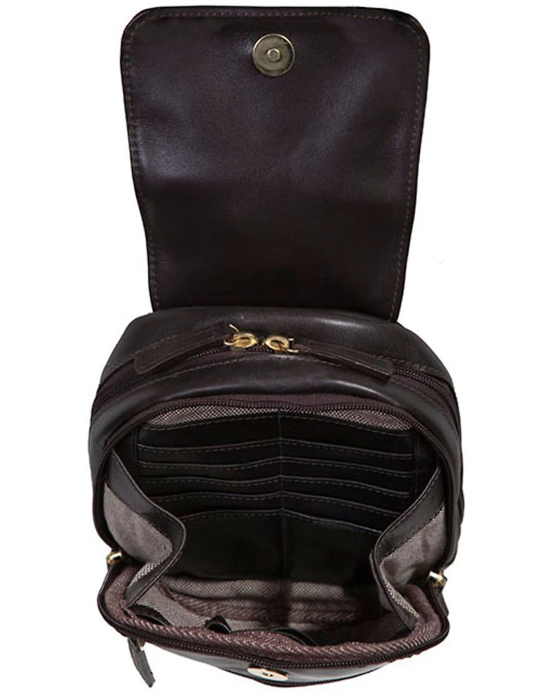Scully Women's Poppi Leather Mini Backpack
