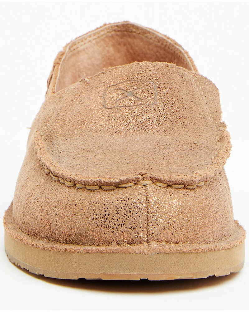 Twisted X Women's Boot Barn Exclusive Comfy Sparkle Loafer Shoes - Moc Toe