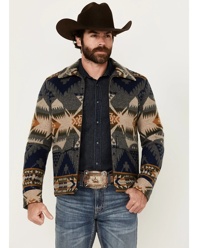 Pendleton Men's Colton Printed Zip Jacket