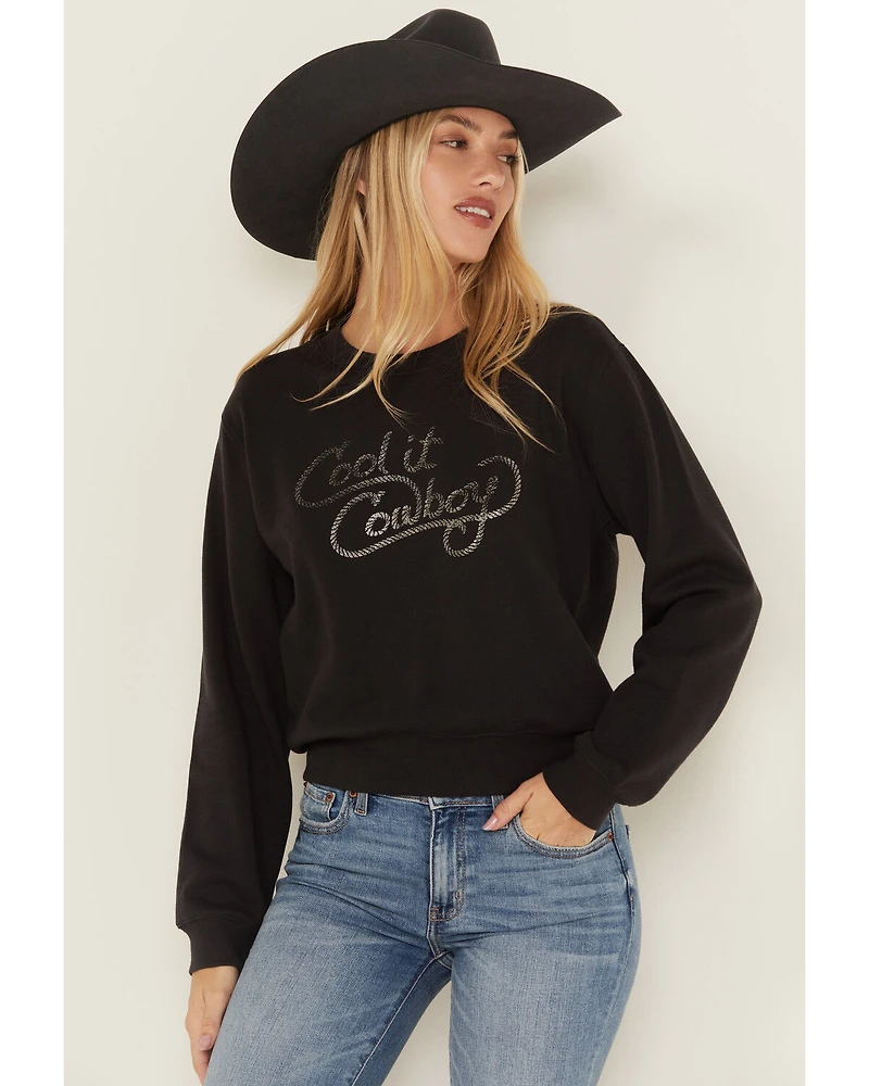 White Crow Women's Cool It Cowboy Graphic Sweatshirt