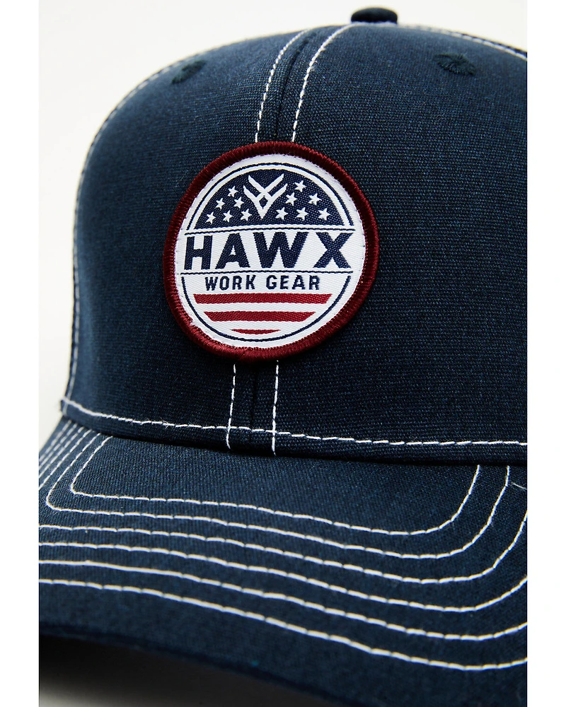 Hawx Men's Stars & Stripes Logo Patch Ball Cap