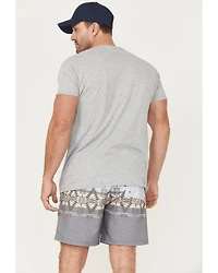 Hooey Men's Big Wake Southwestern Striped Board Shorts