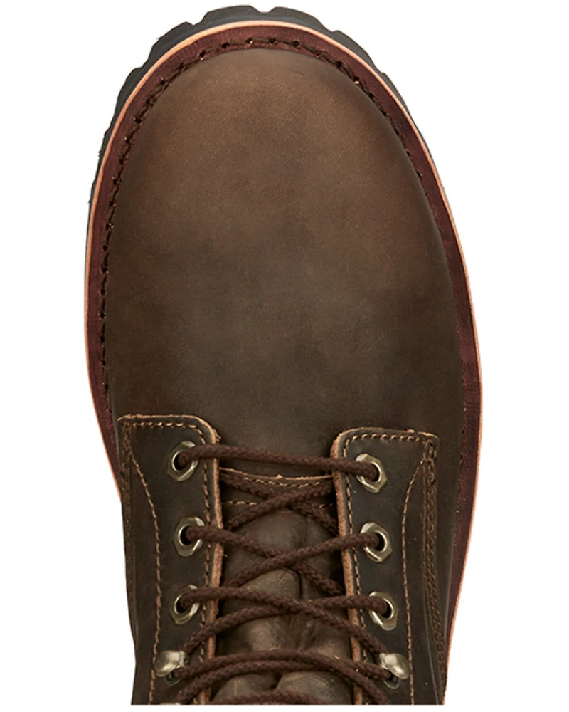 Chippewa Men's Classic 2.0 Wood 6" Work Boots - Round Toe