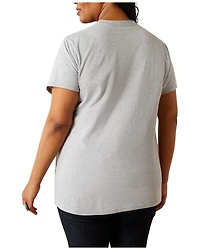 Ariat Women's Logo Old School Short Sleeve Graphic Tee - Plus