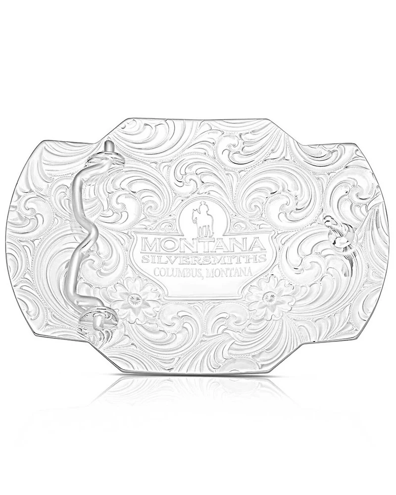 Montana Silversmiths Two-Toned Eagle Belt Buckle